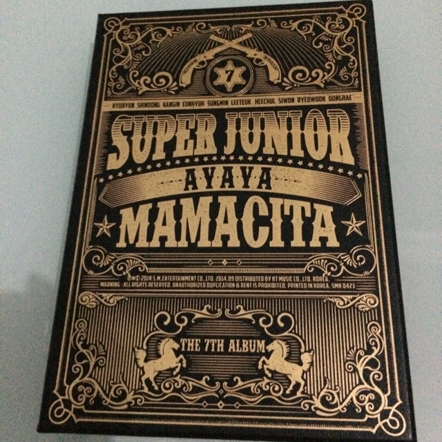 Super Junior - Mamacita A Version (Photocard Eunhyuk)
