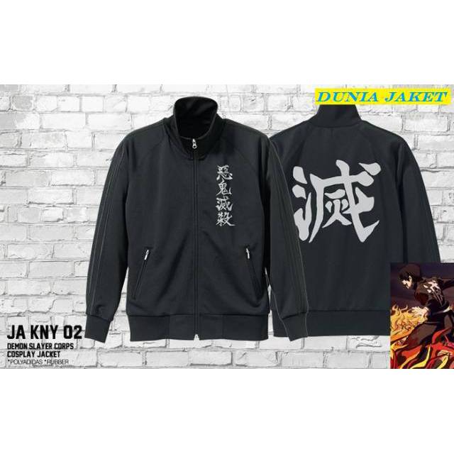 Jaket Anime Kimetsu No Yaiba Demon Slayer Ja Kny 02 Shopee Indonesia