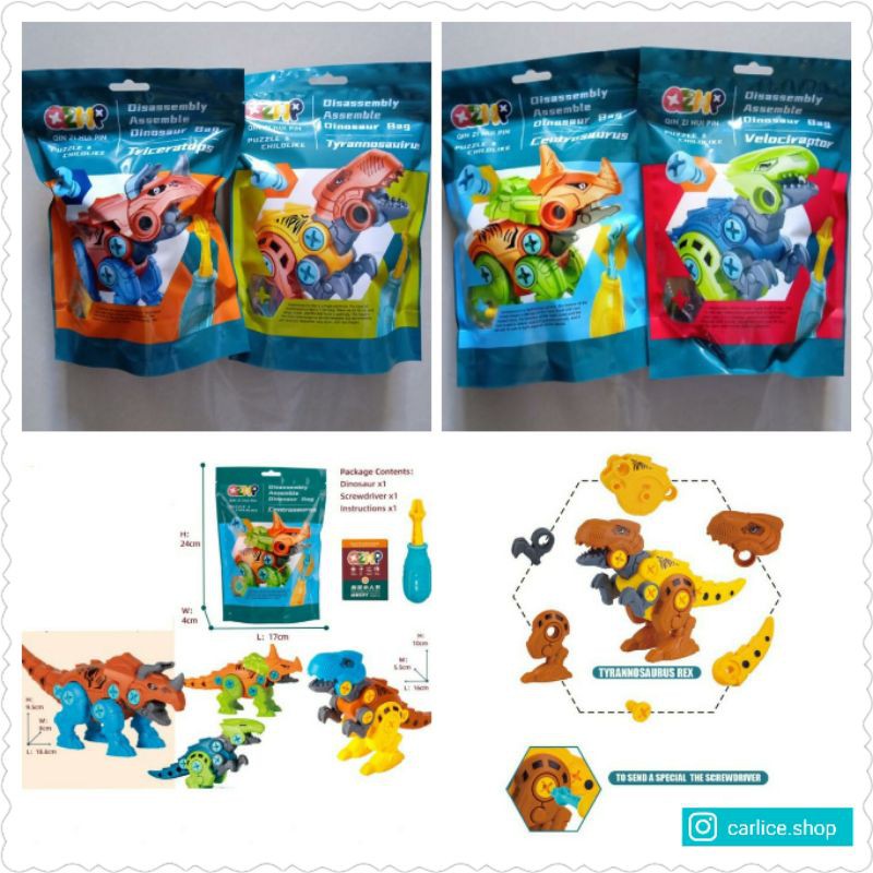 DIY DINO PUZZLE