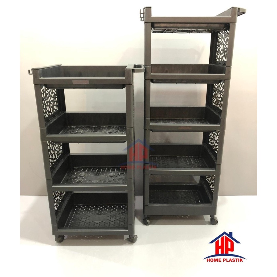 RAK PLASTIK / RAK SERBA GUNA AOYAMA 4 SUSUN / RAK AOYAMA 5 SUSUN