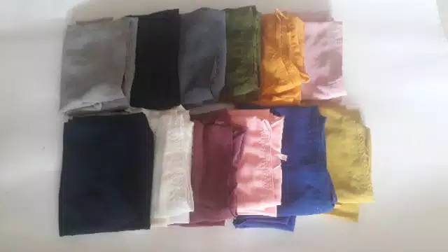 khimar ceruty babydoll 2 layer NON pet Aisyah nonpad polos