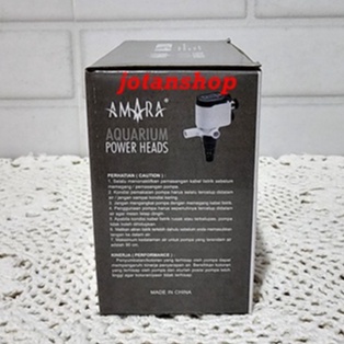 Amara AM 1200 A AM-1200 AM1200A Mesin Pompa celup Power Head PH Filter Aquarium aquascape