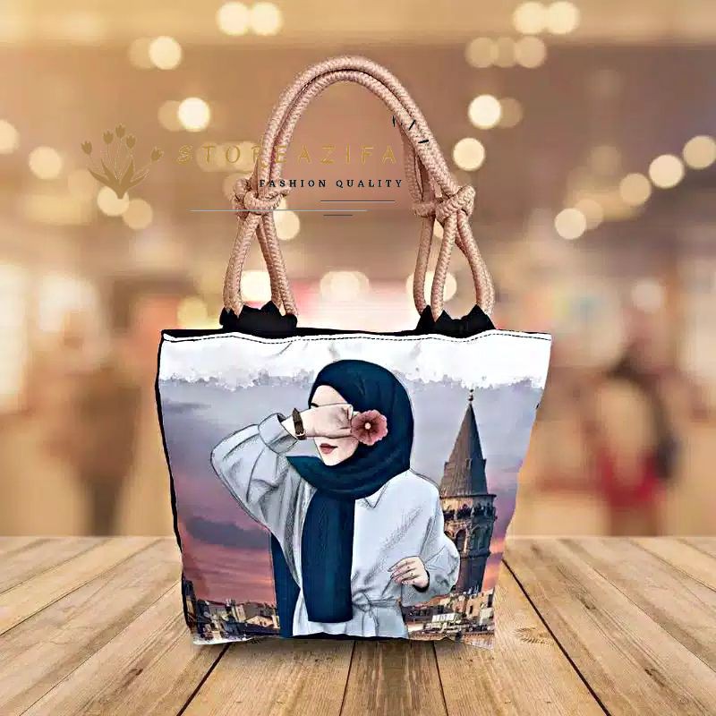 Tas Wanita Printing Tas Wanita Totebag