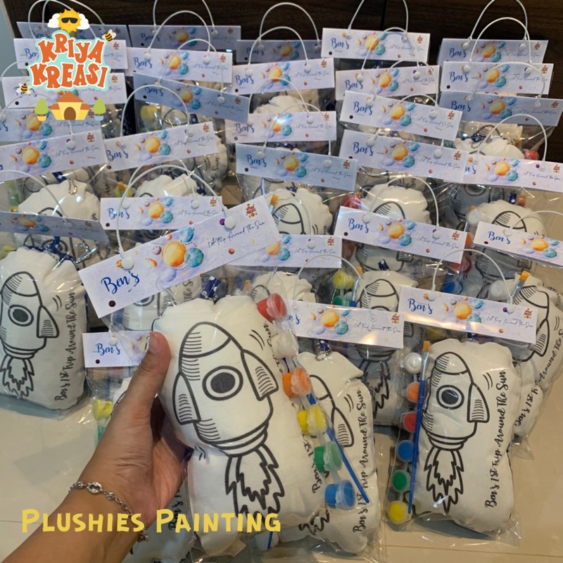 Melukis Boneka Gantung Plushies