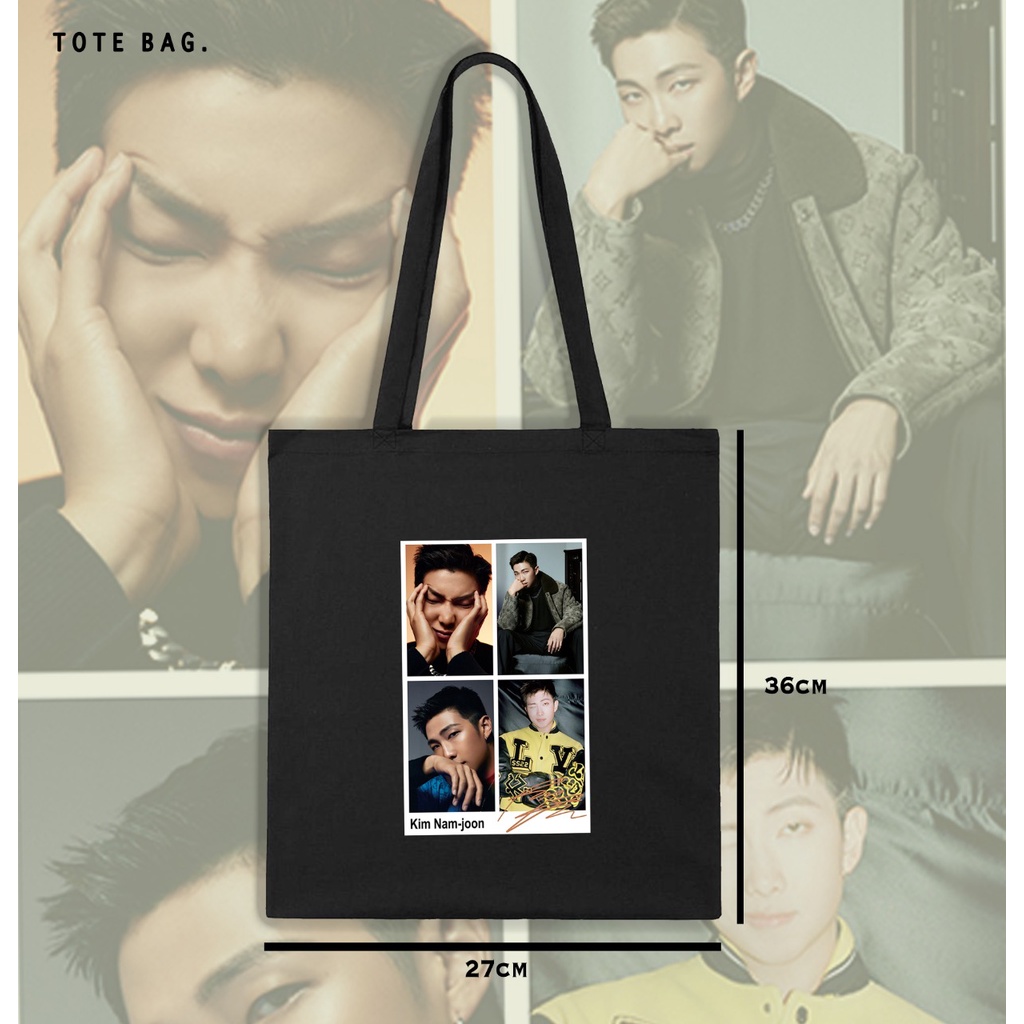 TAS GAYA WANITA/TOTE BAG RAPMON/PERSONIL BTS/TAS SANTAI/REAL PICTURE/TAS IMPORT