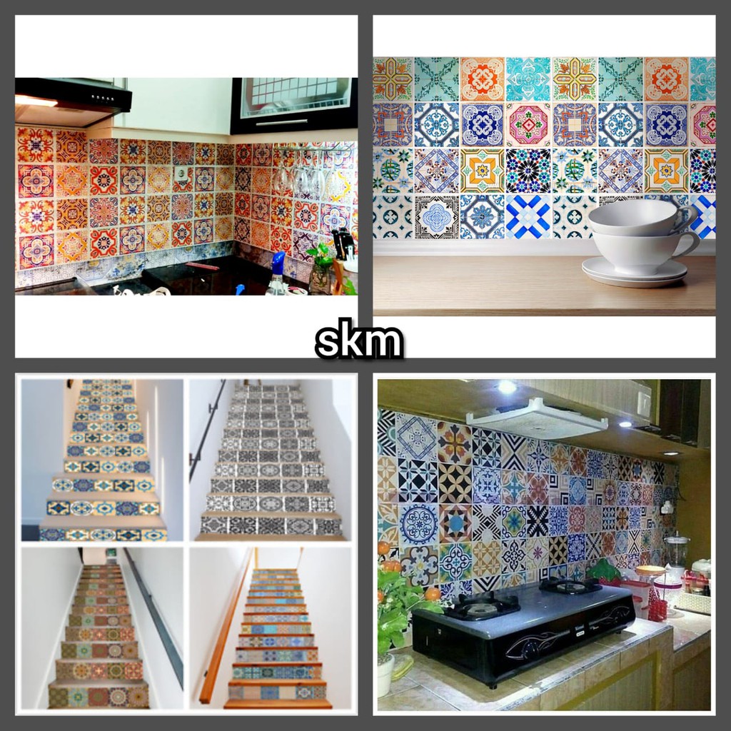 WALLSTICKER WALL STICKER SETIKER STIKER KERAMIK WALLSTIKER LANTAI MEJA WALLPAPER  TF DAPUR ANAK TANGGA DINDING TEMPELAN KAMAR MANDI WALPAPER WELPEPER PINTU KACA DEKORASI KRAMIK DINDING DAPUR TEGEL DECOR SET DECOR TEMBOK KOMPOR LEMARI KITCHEN