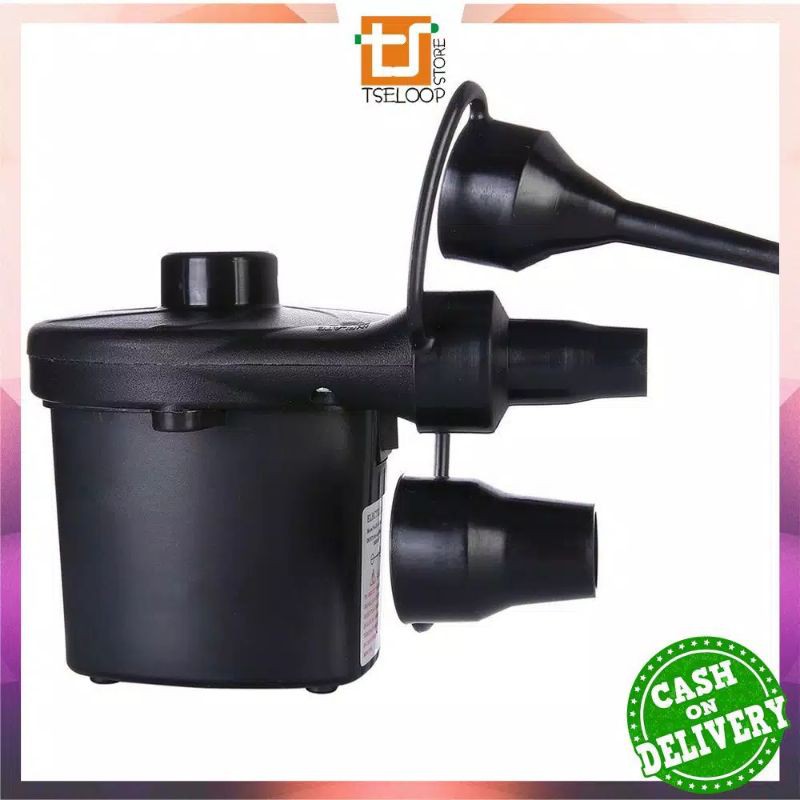 Pompa Angin Listrik | Electric Air Pump Pompa Kolam Renang / Kasur Angin Vacum Sedot Tiup
