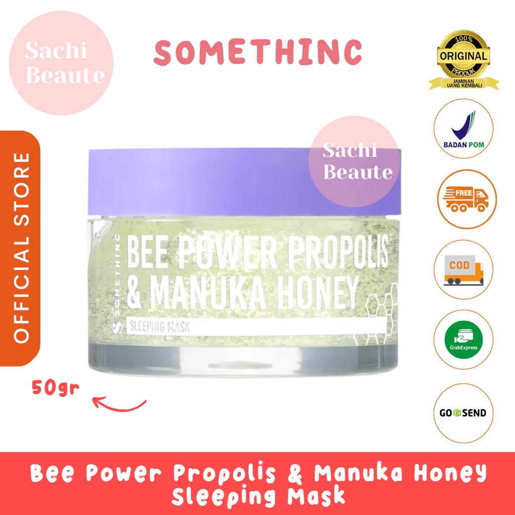 Somethinc Bee Power Propolis Manuka Honey Sleeping Mask Glow Lip Serum Vita Propolis Hydro Power Mist Series