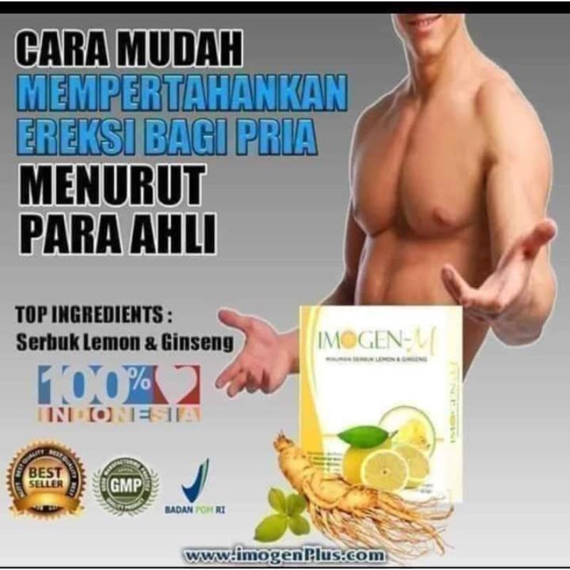 

ISI 6 Sachet IMOGEN M MINUMAN SERBUK LEMON & GINSENG