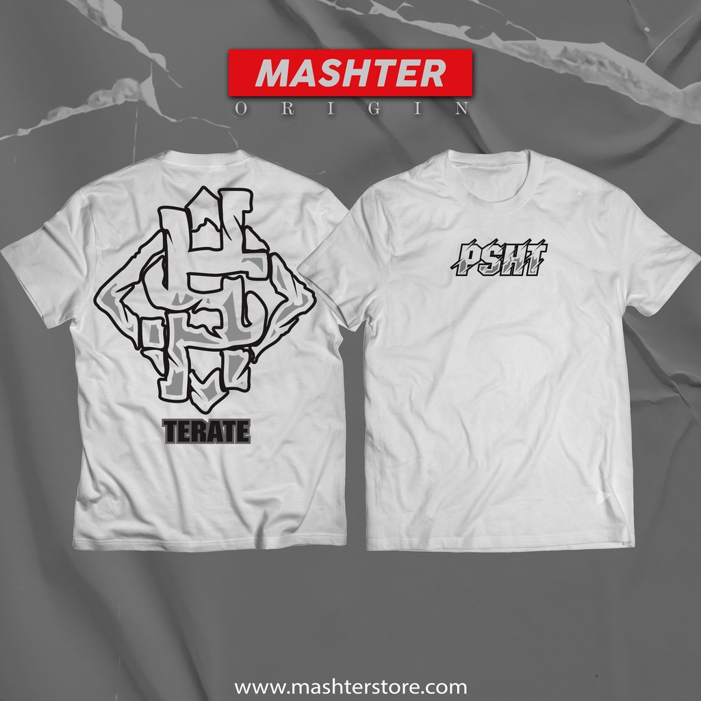 KAOS PSHT SIMPLE | PUTIH | MASHTER STORE