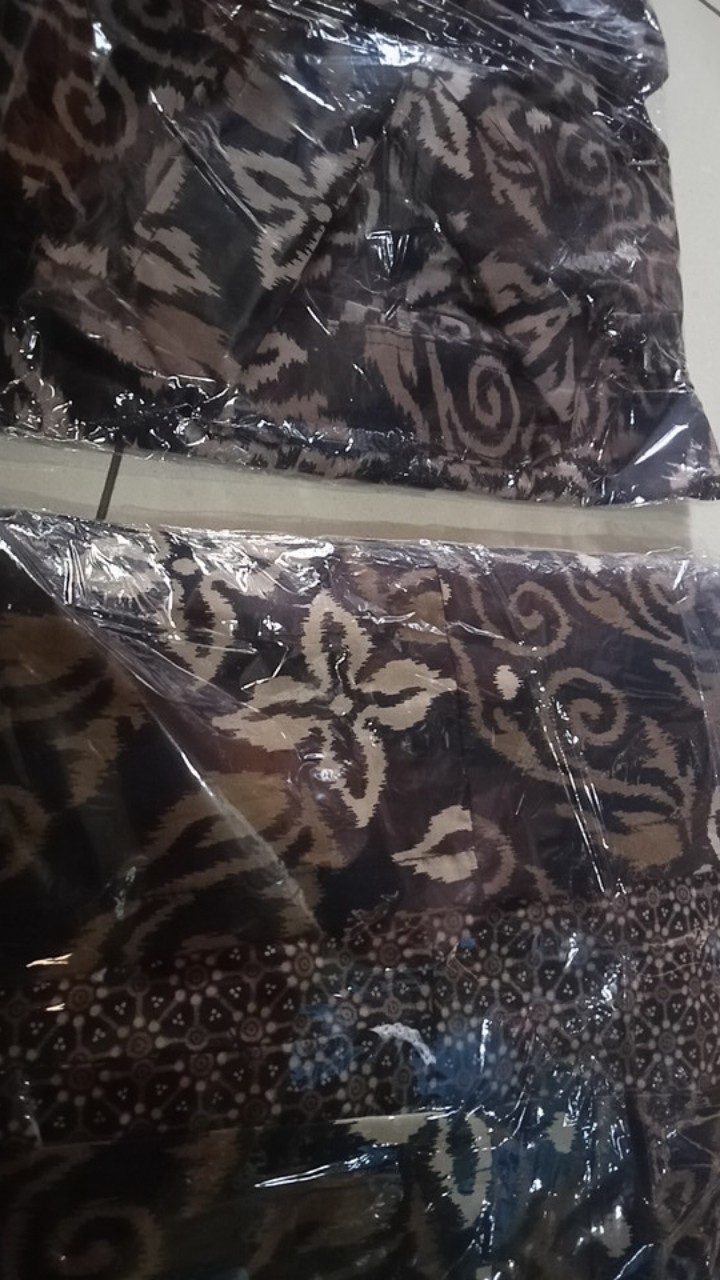 Couple - Sania Ruffle Batik Couple Ori Ndoro Jowi Dnt Garansi Termurah