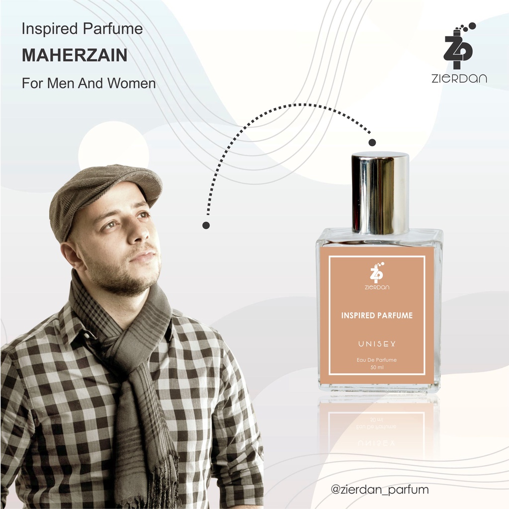 Zierdan Inspired Parfum Artis Maher Zain Parfume Farfum  Minyak Wangi Tahan Lama Pria&amp;Wanita Unisex