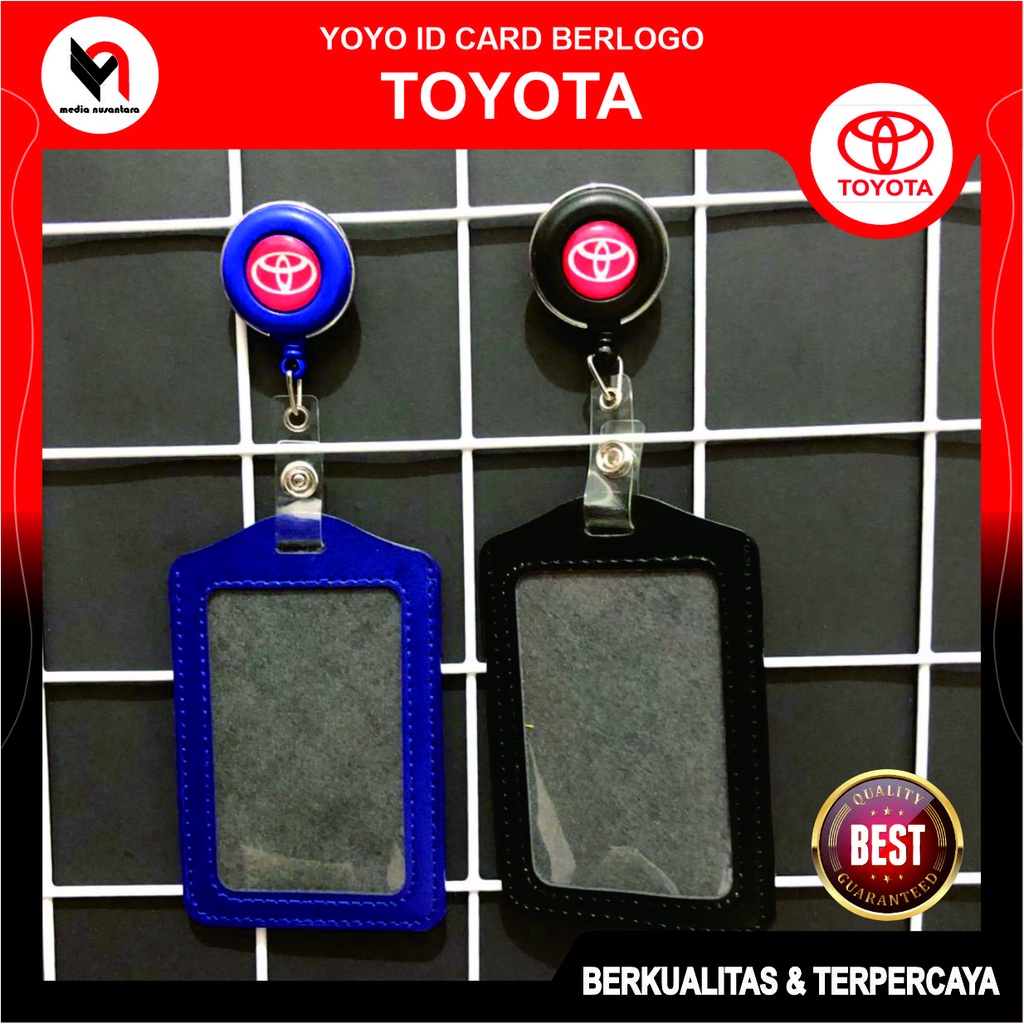 

TOYOTA Yoyo Id Card Name Tag Paket Lengkap