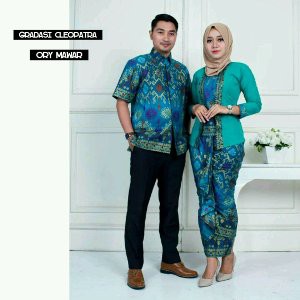 Promo Couple Kebaya Batik Kutubaru Cleopatra Murah