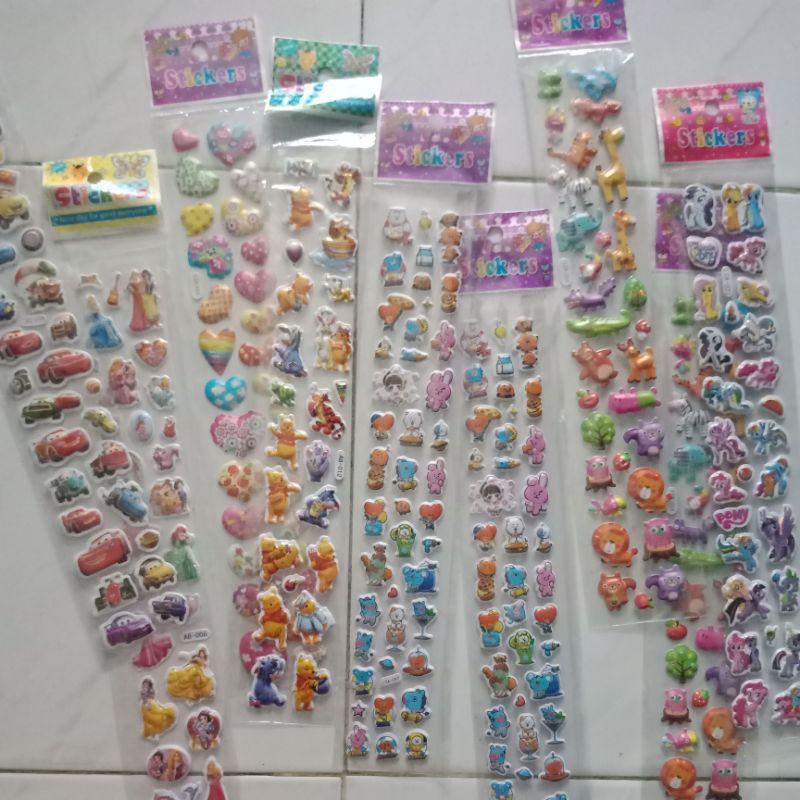 

KINAI | STICKERS STIKER STICKER mainan anak