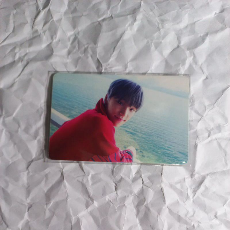 teenage green dino photocard
