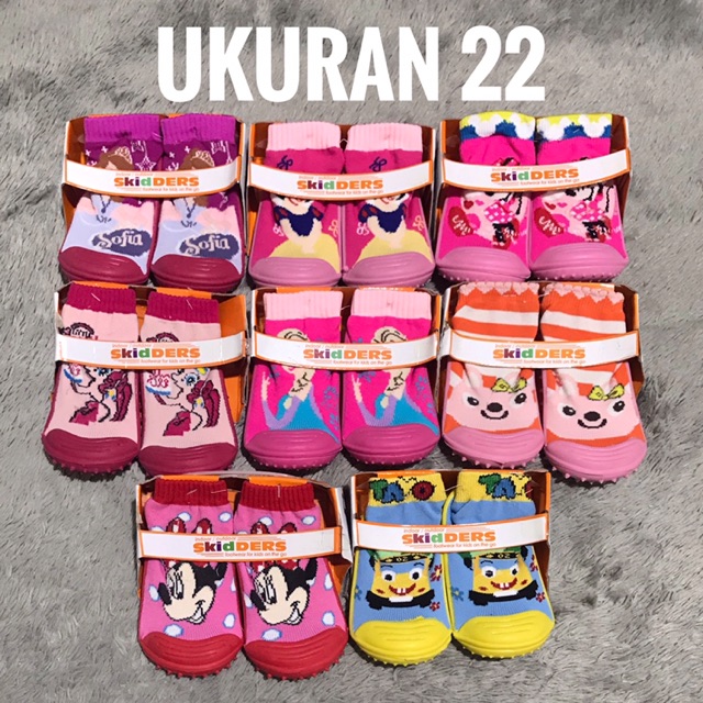 Sepatu Bayi Alas Karet SKIDDERS / Sepatu Bayi Prewalker