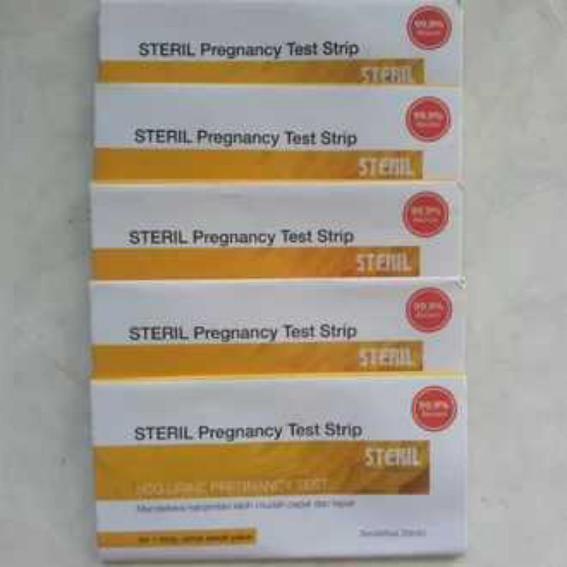 tes kehamilan steril/ stril strip /test hamil/testpack/testpek