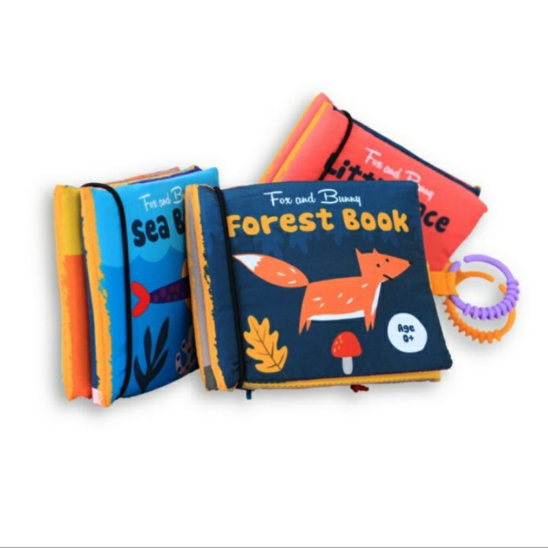 Baby Book: Sea / Forest / Little Face (Soft Book)