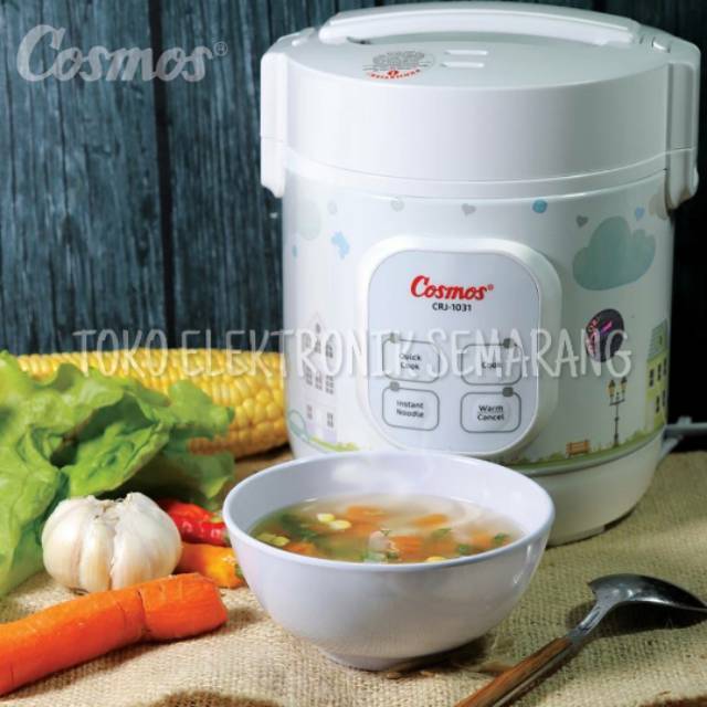 COSMOS RICE COOKER MAGIC JAR MAGIC COM MINI TRAVEL CRJ 1031 KECIL 0.3L SEMARANG
