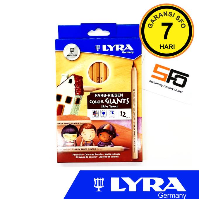 

$$$$] Natural Skin Tones Pencil Color Lyra isi 12 - Giants Pro Natura Col