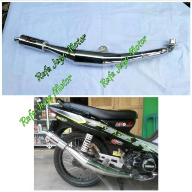 Knalpot Racing FIZR - F1ZR Markerbeam CSR Full Chrome Standar Racing