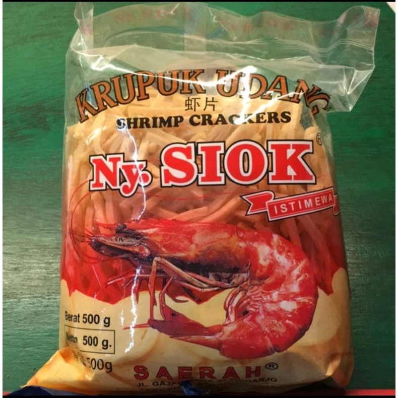 

krupuk udang ny siok stick / stik