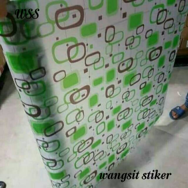 Stiker kaca motif bunga kotak/stiker kaca film/kaca film sandblast