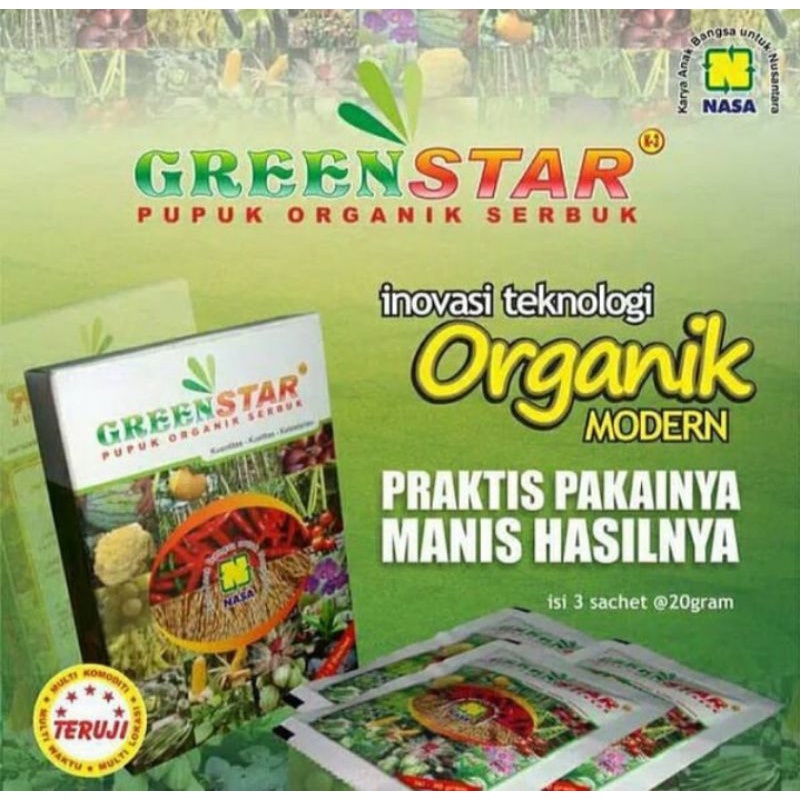 Pupuk Greenstar Nasa