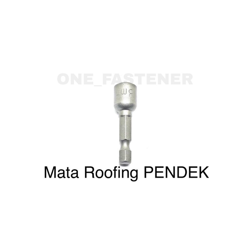 m298 Mata Roofing Bor PENDEK Nut Setter 8mm Magnet Adjuster 42mm