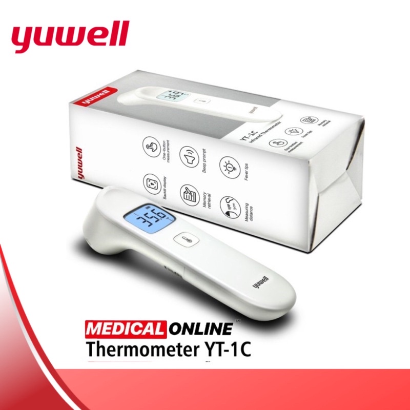 THERMOMETER YUWELL YT1 YHW YT1C THERMOMETER INFRARED TERMOMETER DAHI MEDICAL ONLINE