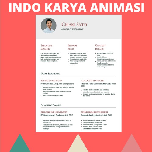 

Jasa Pembuatan CV dan Resume Kerja