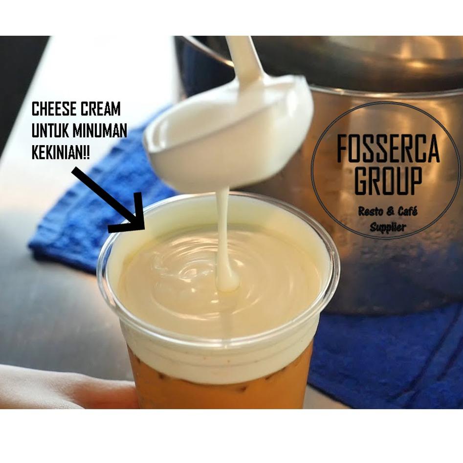 

Terbaru.. CHEESE CREAM / Bubuk Krim Keju Untuk Topping Minuman - 500 Gr 6QH