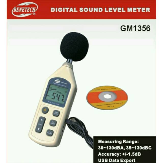 Digital Sound Level Meter Data USB Noise Logger Sound Level Meter Digital db Decible Meter