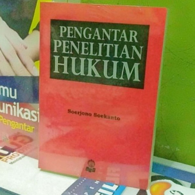 Jual Buku Pengantar Penelitian Hukum By Soerjono Soekanto Shopee