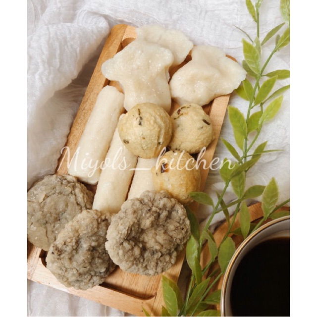 

PEMPEK MIYOLS asli ikan tenggiri (isi 20 campur)