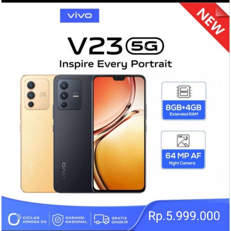 hp vivo V23 5G / V23e ram 12gb rom 128gb