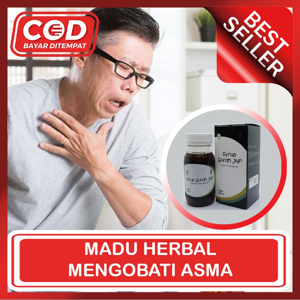 [Madu herbal mengobati Asma] 
 Madu Syrup GURAH JHP Mengatasi Dan Mengobati ASMA - Obat Herbal Alami