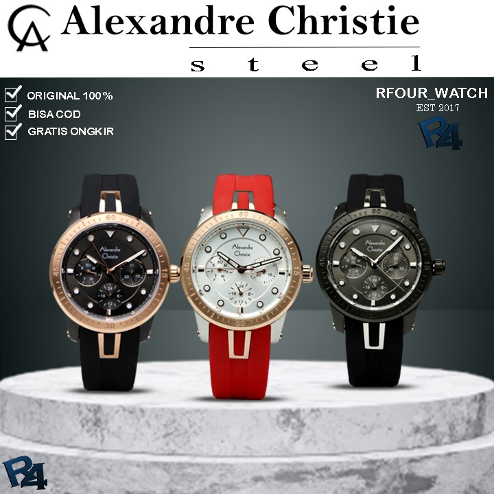 JAM ALEXANDER CHRISTIE WANITA ORIGINAL ALEXANDER CHRISTIE WANITA JAM TANGAN ALEXANDER CRISTIE 2772