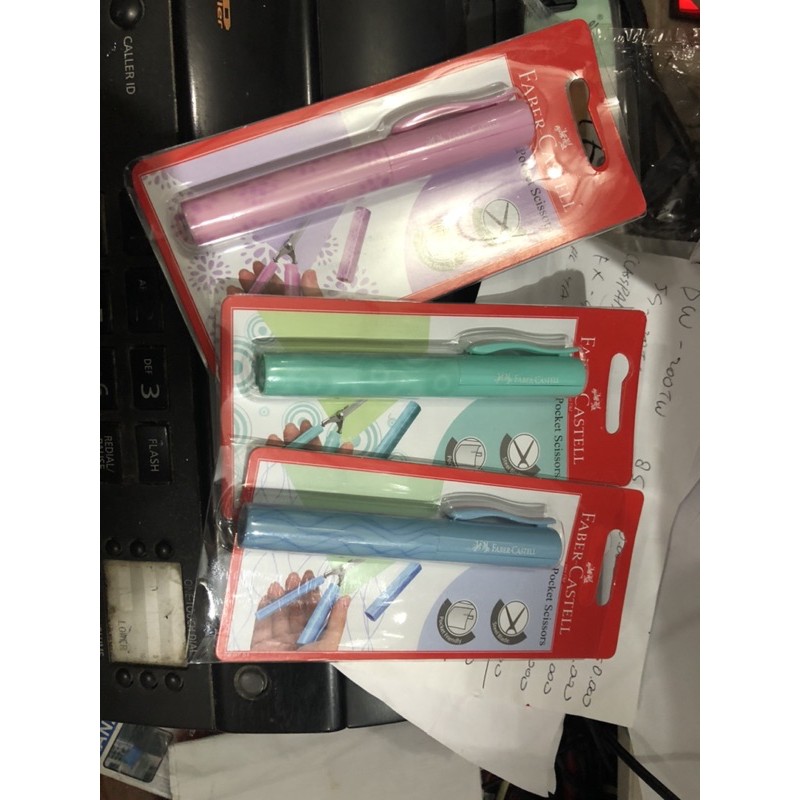 

gunting salu faber pocket scissors faber castell