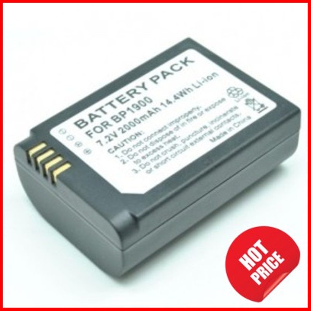 Unik Battery untuk Camera Samsung NX1 2000mAh BP1900 RG53352 Murah