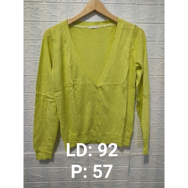 Cardigan Rajut Preloved/Thrift Shop dan Atasan Wanita (001)-17