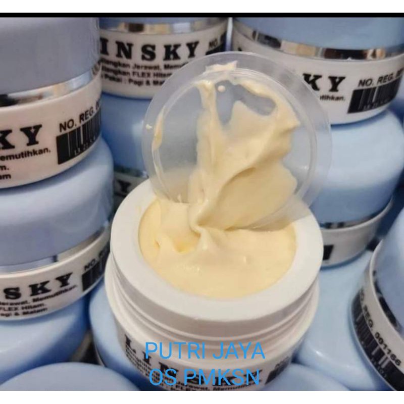 CREAM LINSKY BIRU