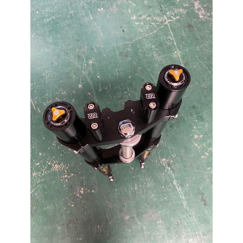 Shock upside down USD vixion RX king Byson scorpio ride it doubel disc as gold