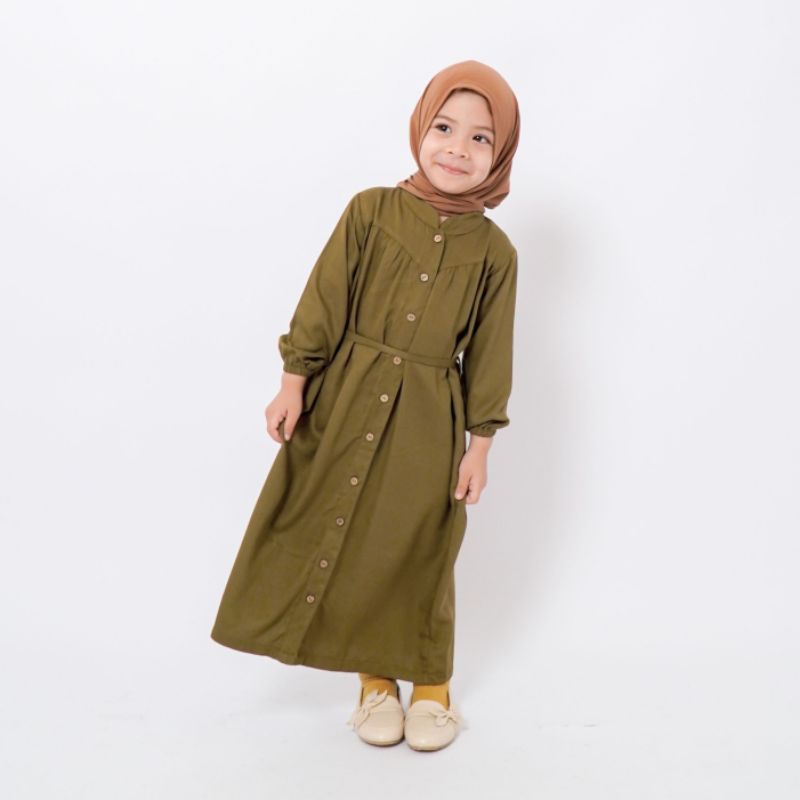Jual Alba dress Dress Baju Muslim Anak dan Bayi Couple Ibu dan Ayah