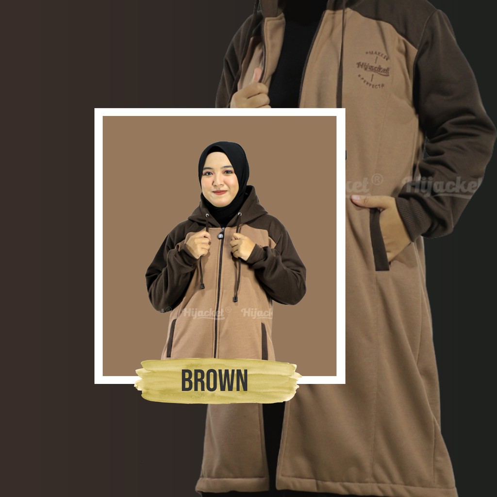 🆕 Hijacket® Alicia Jaket Hoodie Wanita 100% Original + Gratis Totebag-2