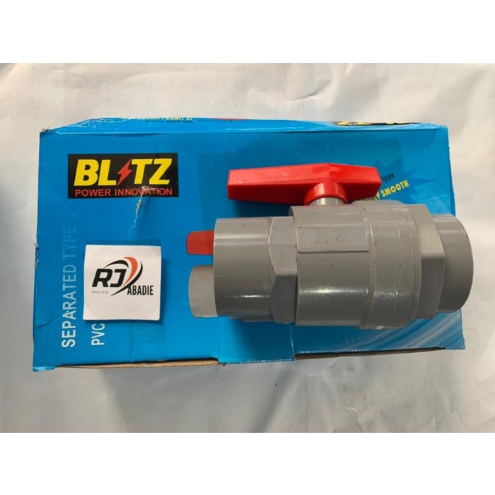 Ball Valve PVC Blitz 931 Polos 1 1/4&quot; 1 1/2&quot; 2&quot;