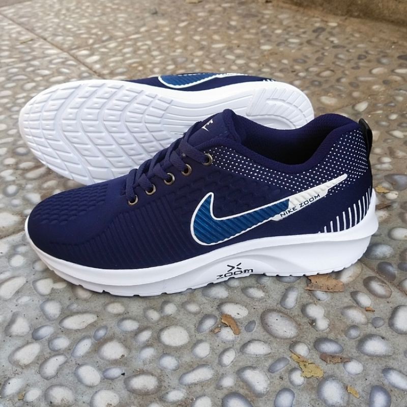 Sepatu Pria NK Zoom Sneakers Sport Cowok Keren Size 39 43