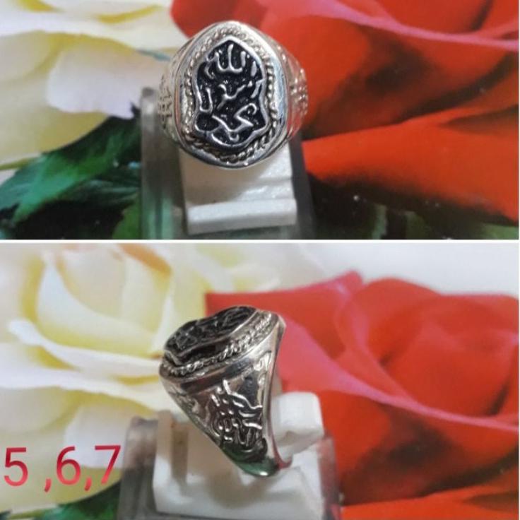 Cincin Ring Terompah Trompah Alpaka Murah cincin tauhid terompah nabi ▪ PGN.25Au22ᴴ