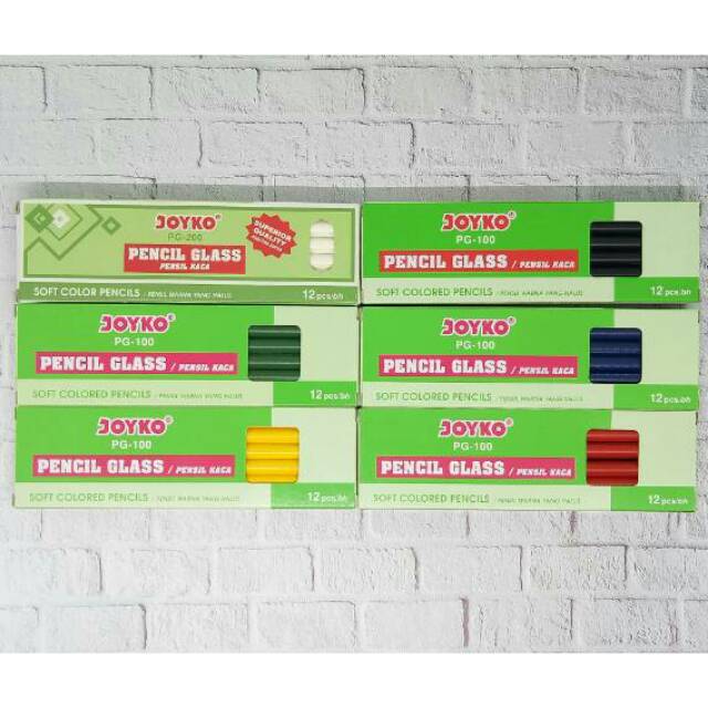 

Pensil Kaca PG 100 Joyko ready 6 warna